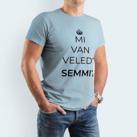 Mi van veled? Semmi? póló - KEEP CALM stílusú vicces magyar póló - Szerkó Dekor